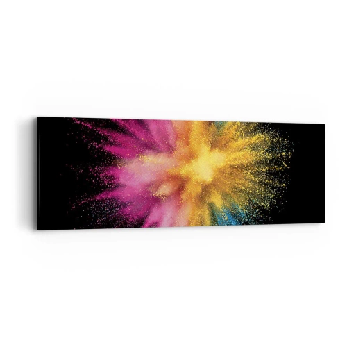 Canvas picture - Birth of Colours - 90x30 cm