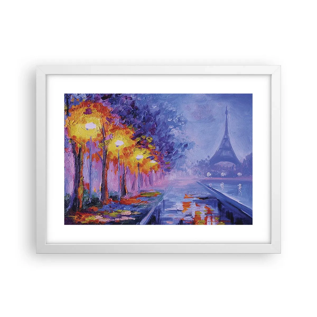 Poster in white frmae - Dreamed Walk - 40x30 cm