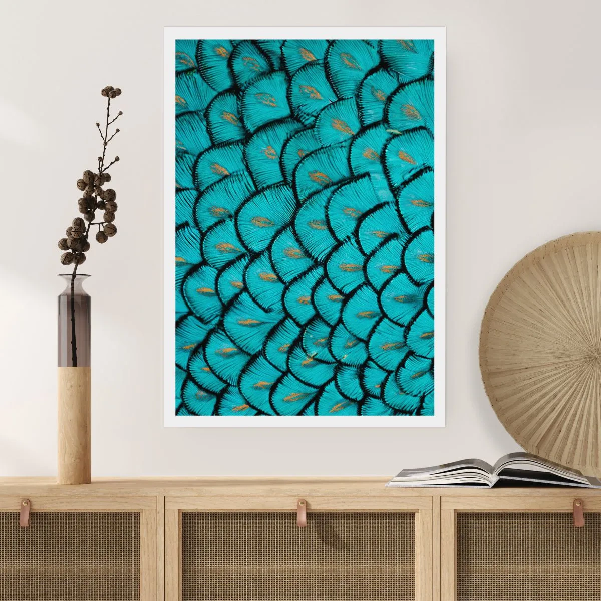 Poster - Great Feather Gala - 30x40 cm