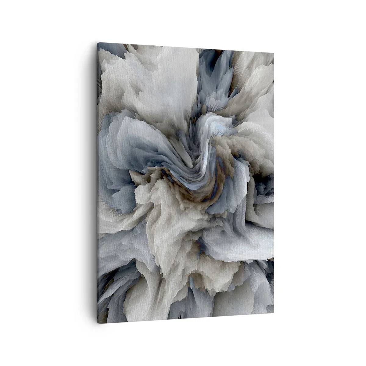 Canvas picture - Stone and Flower - 50x70 cm