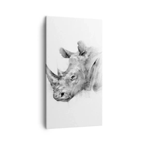 Canvas picture - African Portrait - 45x80 cm