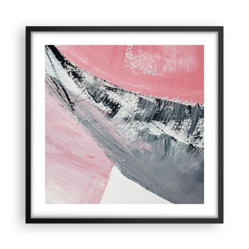 Poster in black frame - Fitted Composition - 50x50 cm