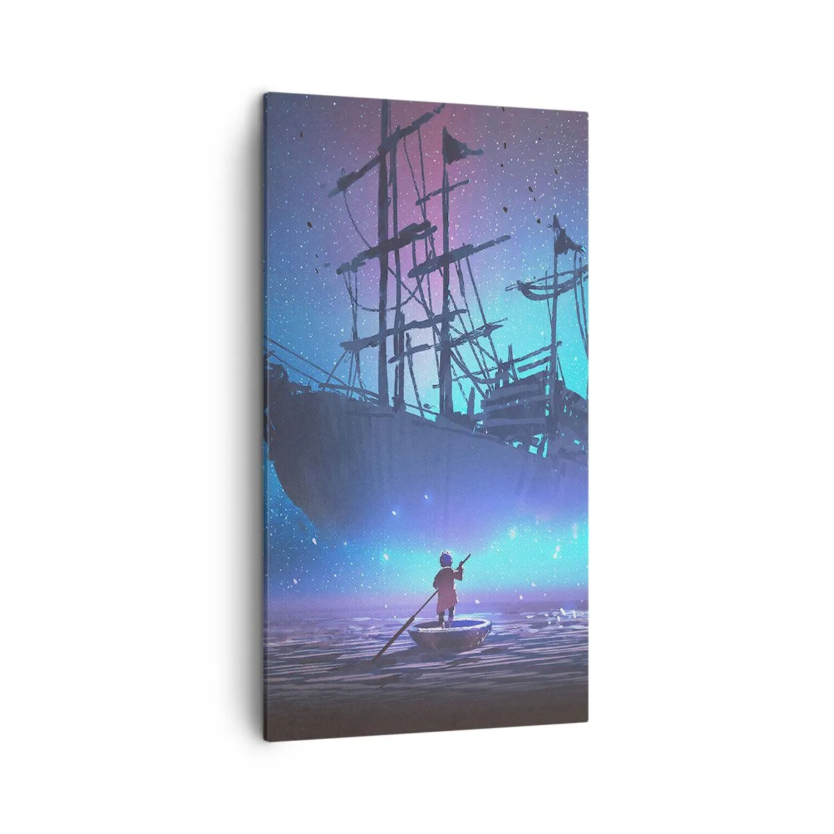 Canvas picture - Encounter with a Sea Myth - 45x80 cm