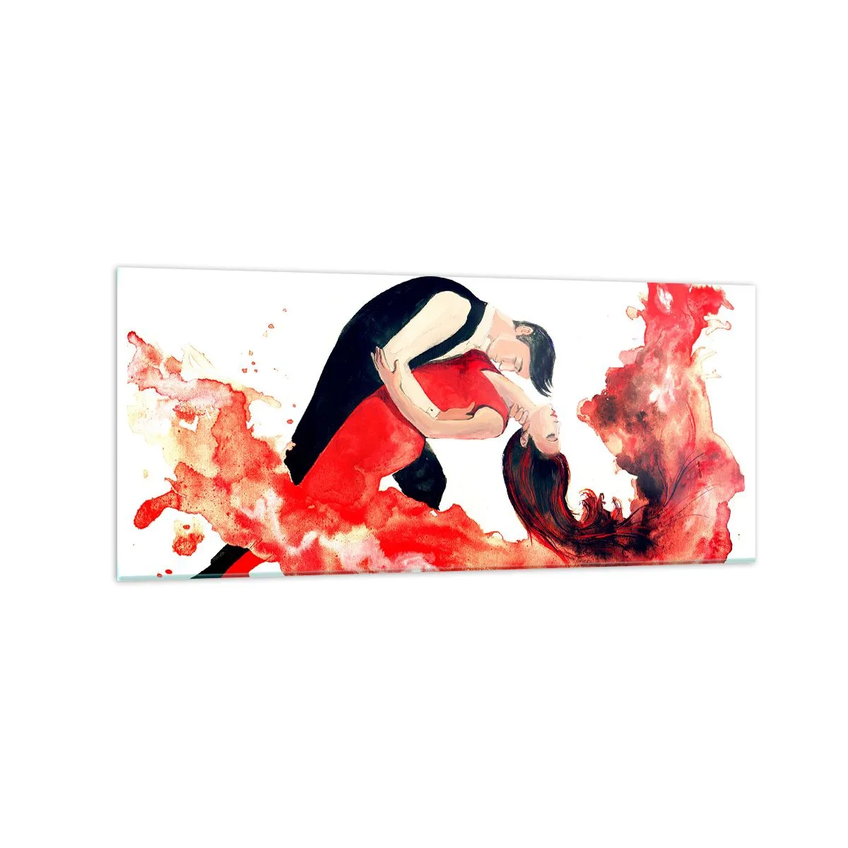 Glass picture - Tango - Sensual Wave - 120x50 cm