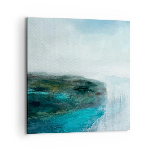 Canvas picture - Marine Abstract - 50x50 cm