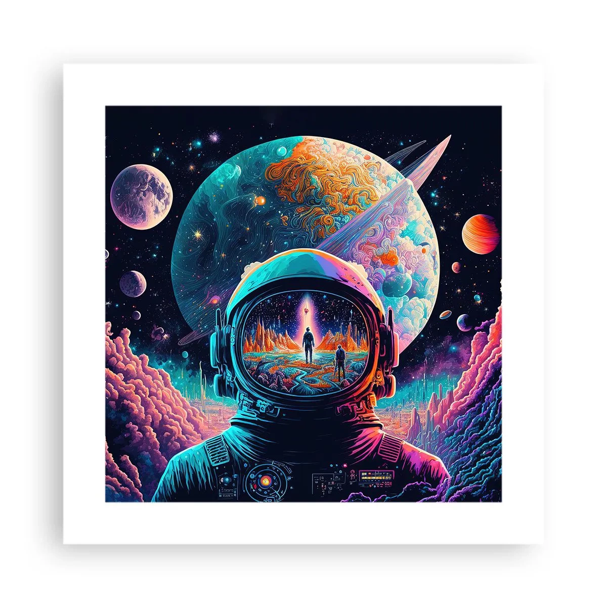 Poster - Philosophers Didn't Imagine This - 40x40 cm