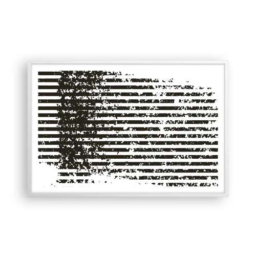 Poster in white frmae - Rhythm and Noise - 91x61 cm
