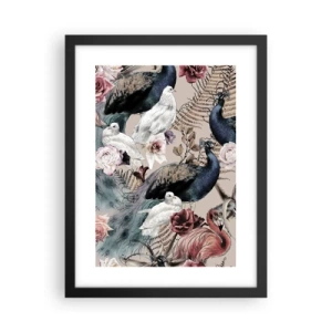 Poster in black frame - In Palace Garden - 30x40 cm