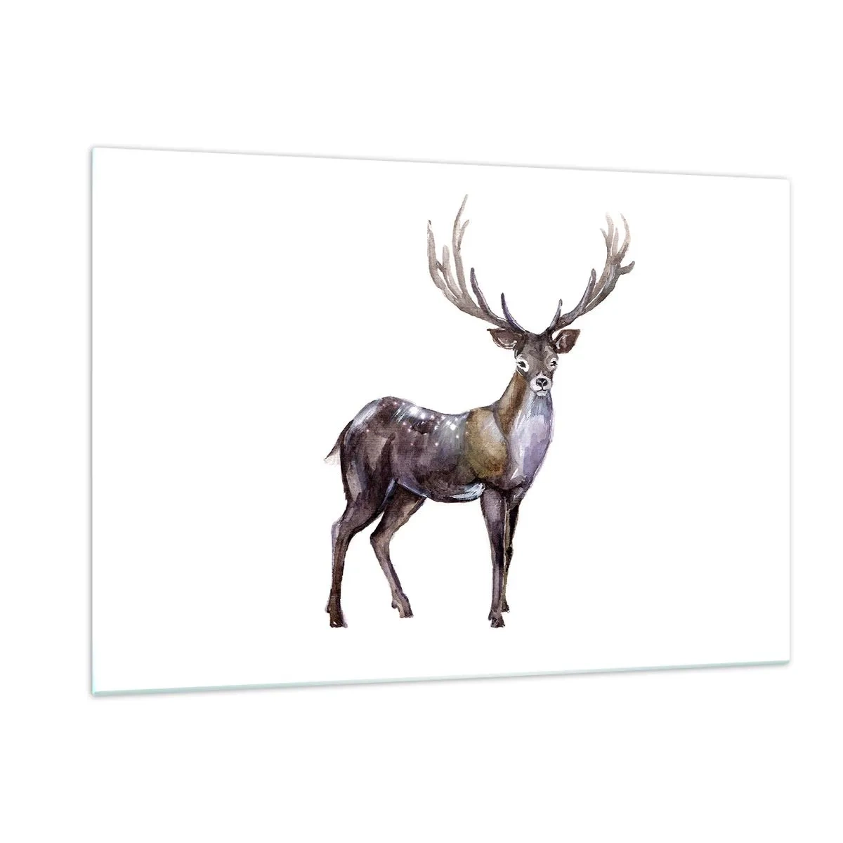 Glass picture - King of Northern Forest - 120x80 cm