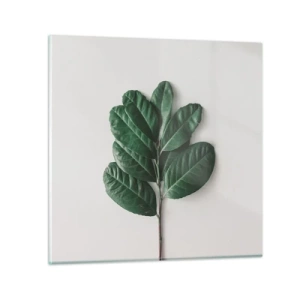 Glass picture - Drawing of Nature Itself - 60x60 cm