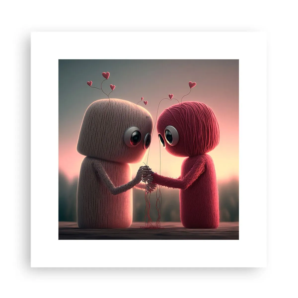 Poster - Everyone Is Allowed to Love - 30x30 cm