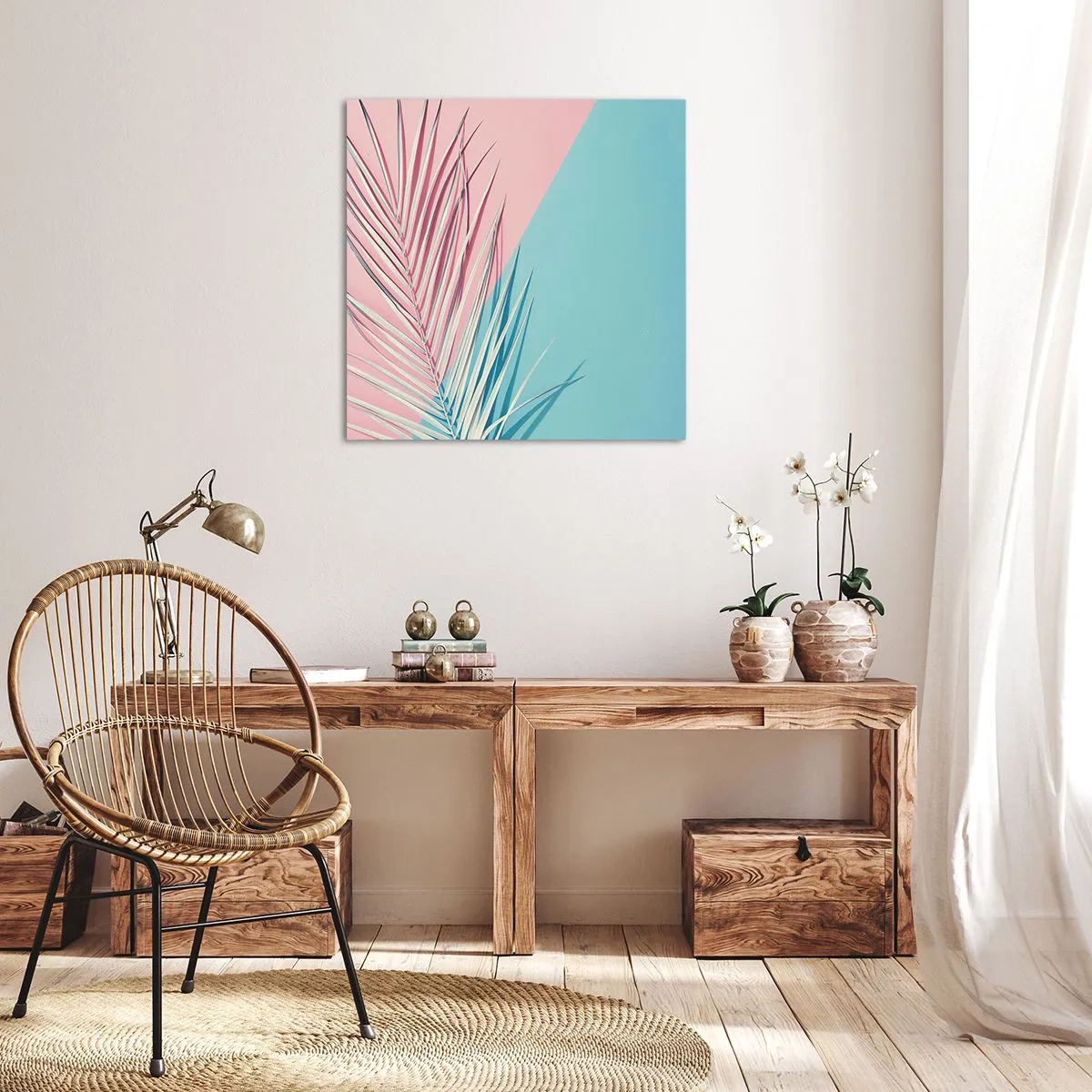 Canvas picture - Tropical impression - 30x30 cm