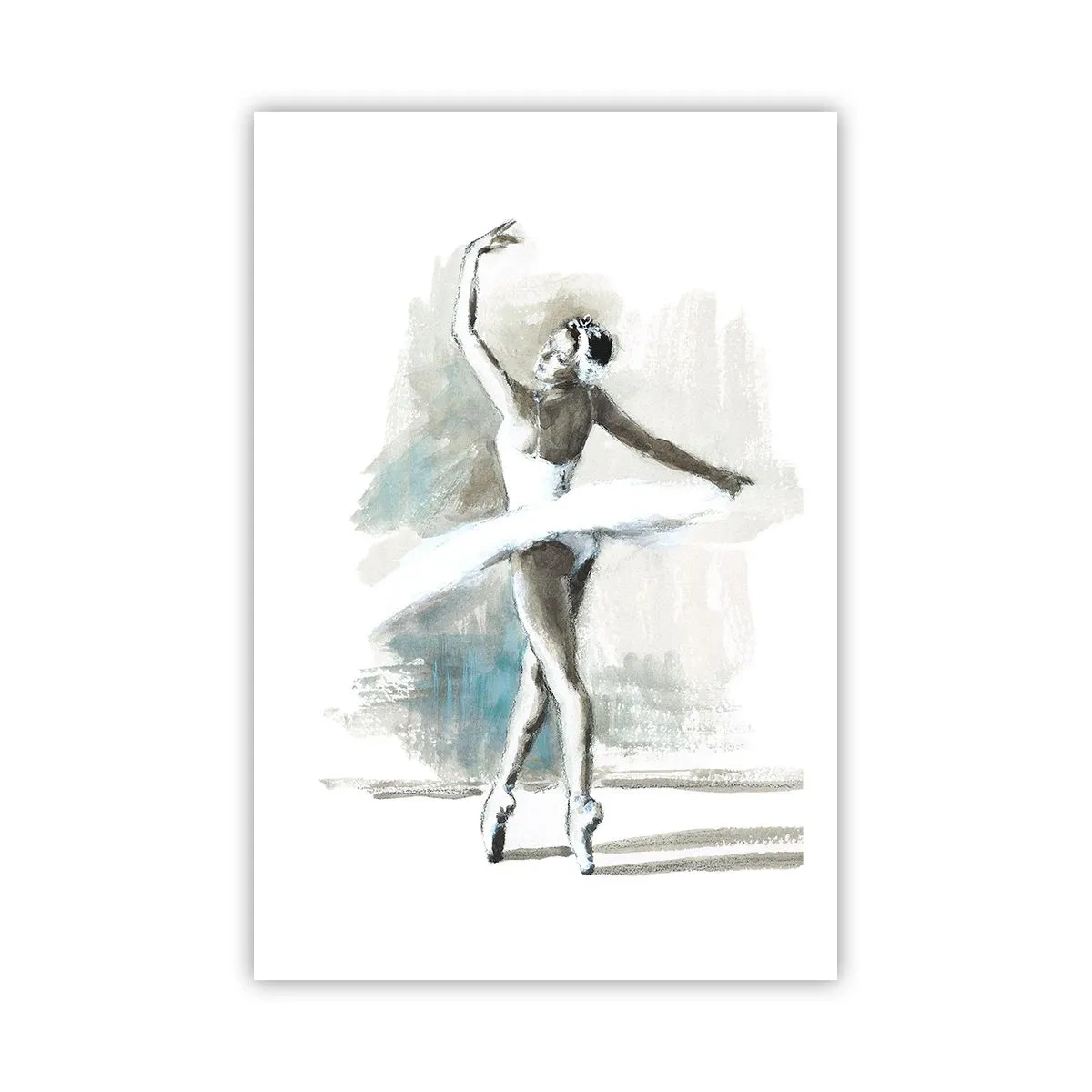 Poster - Enchanted into a Swan - 61x91 cm