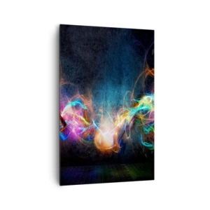 Canvas picture - Joyfully against Darkness - 80x120 cm