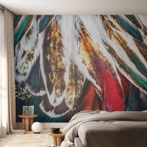 Photo Wallpaper Standard Eco - Secrets of Flight - Abstraction, Piece, Boho - 400x280 cm