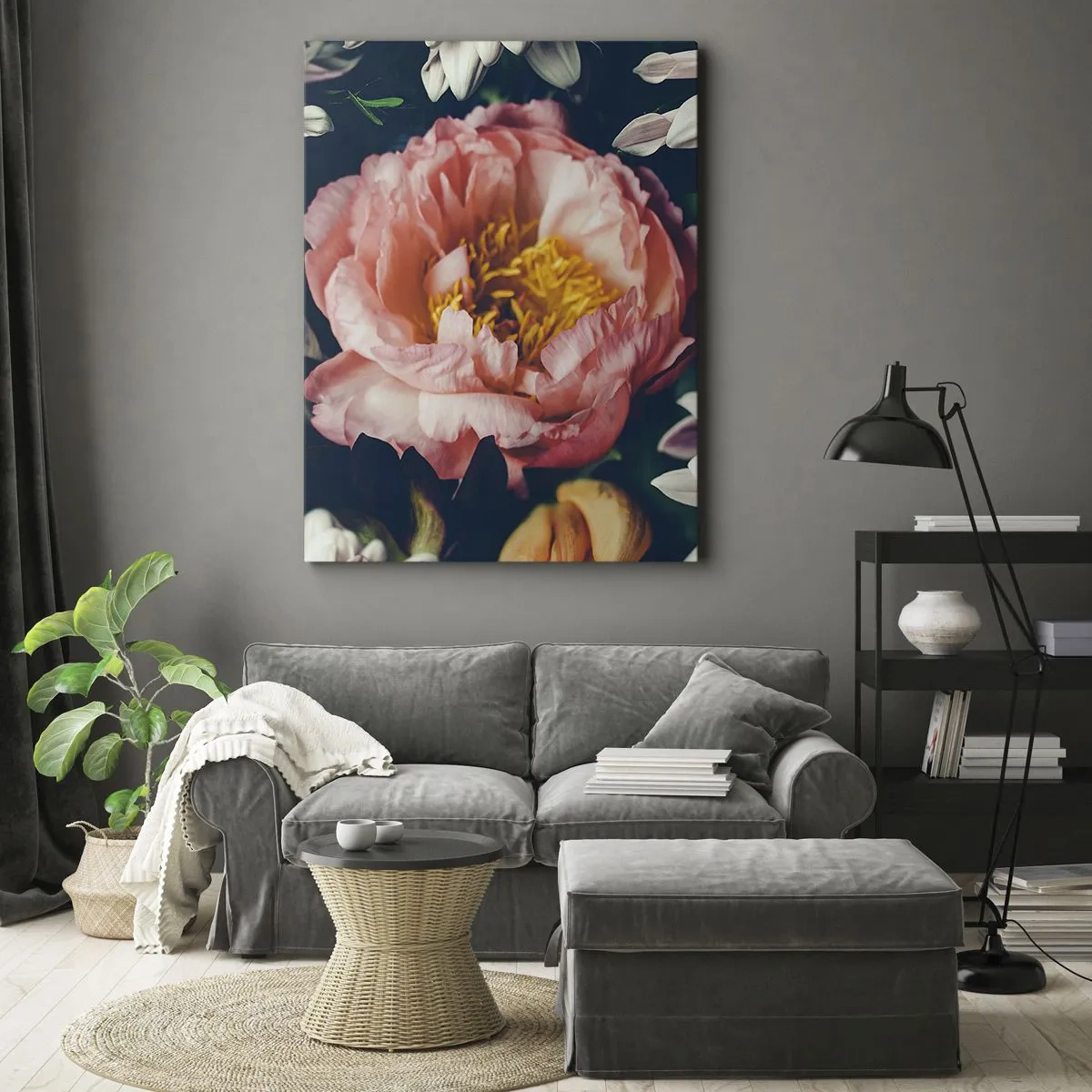 Canvas picture - In Baroque Style - 45x80 cm