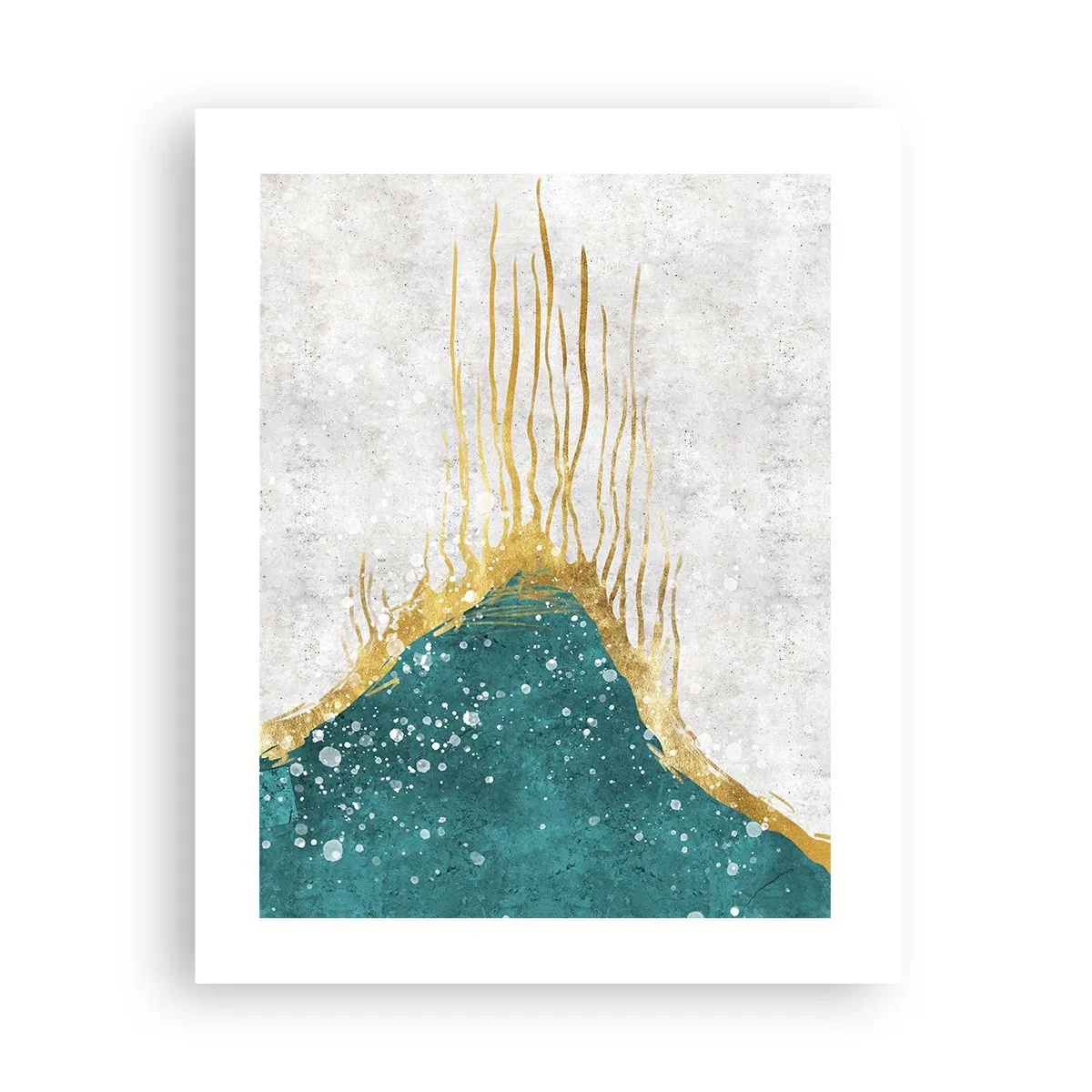 Poster - Golden Tide - 40x50 cm