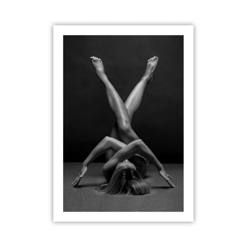 Poster - Geometry of Nakedness - 50x70 cm