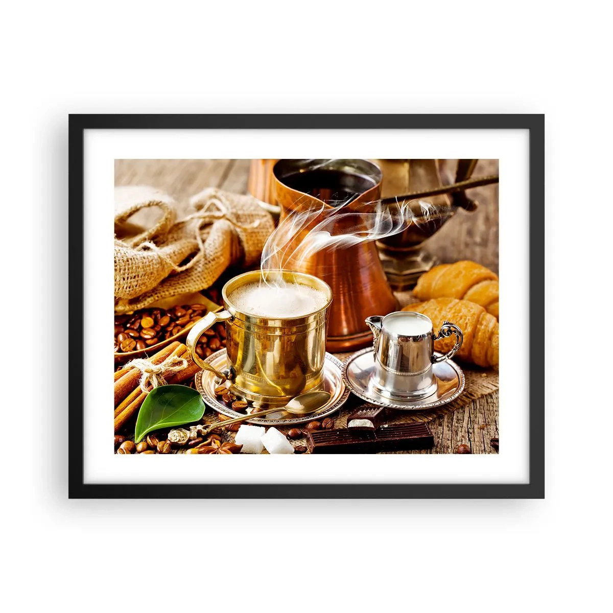 Poster in black frame - Have a Nice Day! - 50x40 cm