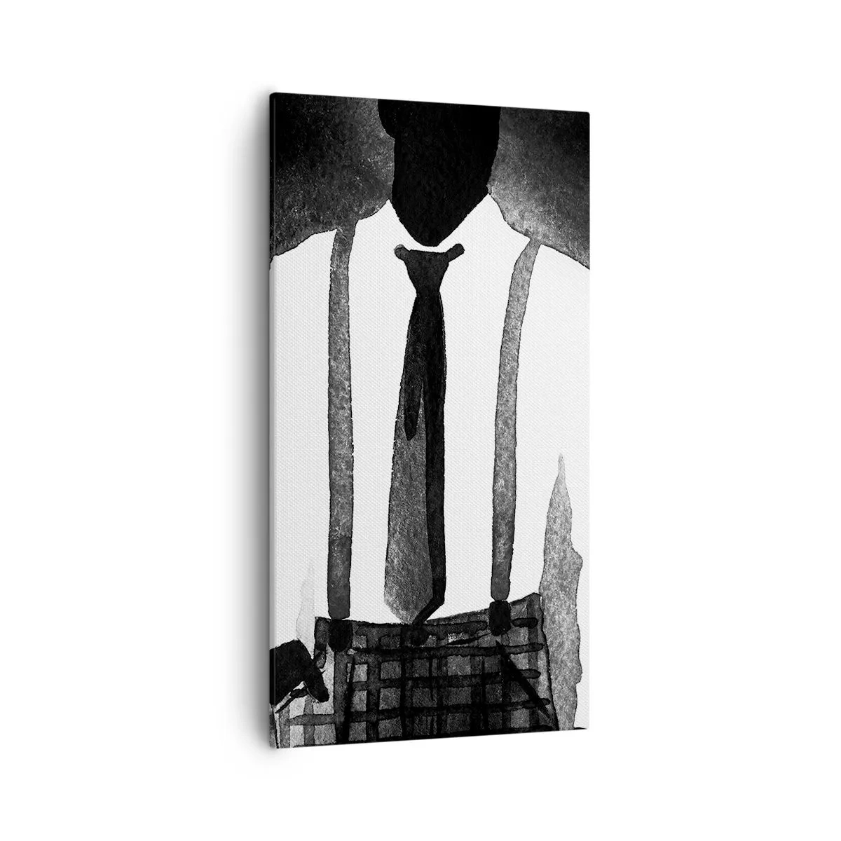 Canvas picture - Noir Atmosphere - 55x100 cm