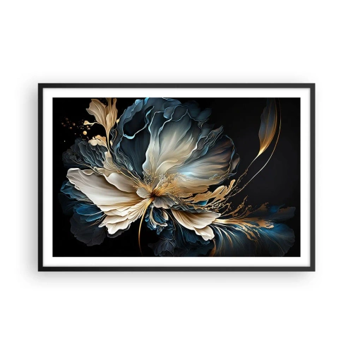 Poster in black frame - Fairy Tale World of Ferns - 91x61 cm