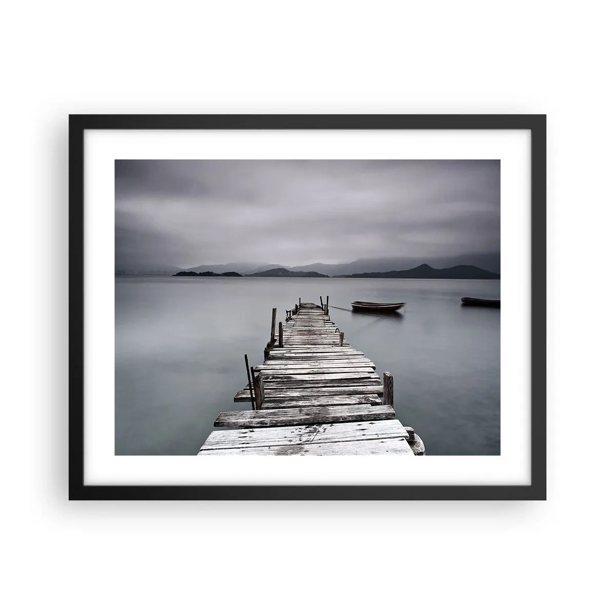 Poster in black frame - Tomorrow You Can Go - 50x40 cm