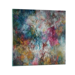 Glass picture - In Full Bloom - 50x50 cm