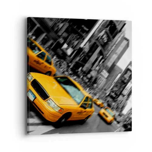 Canvas picture - New York Sun Drops - 40x40 cm