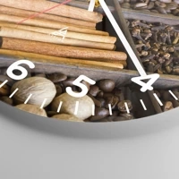 Clock face with numbers