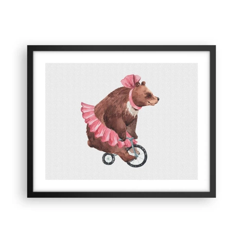 Poster in black frame - What a Circus! - 50x40 cm