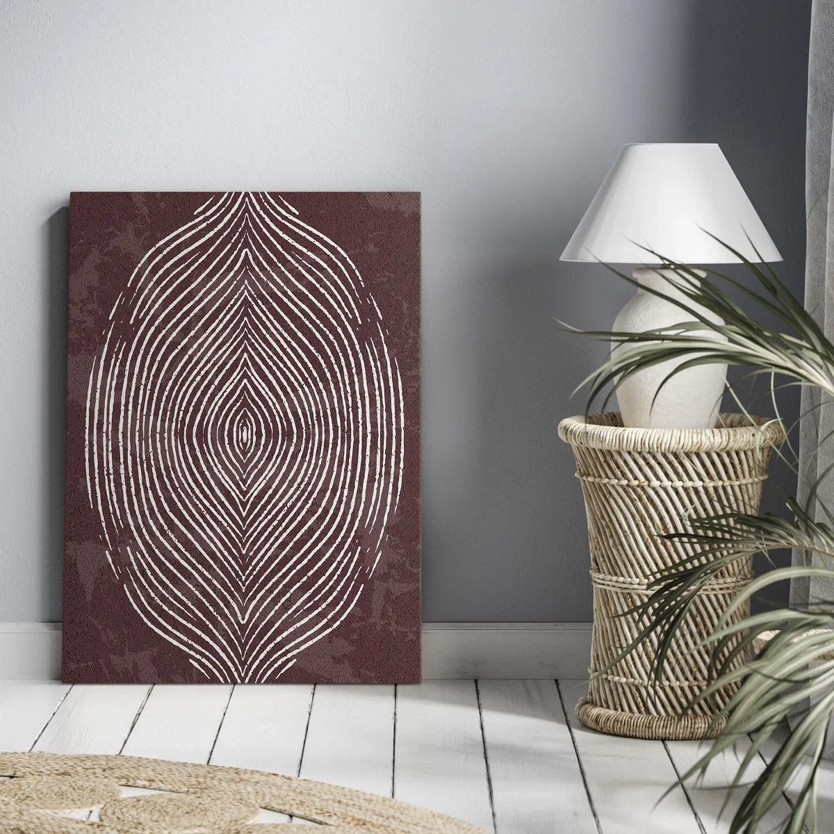 Canvas picture - Space Talks - 45x80 cm