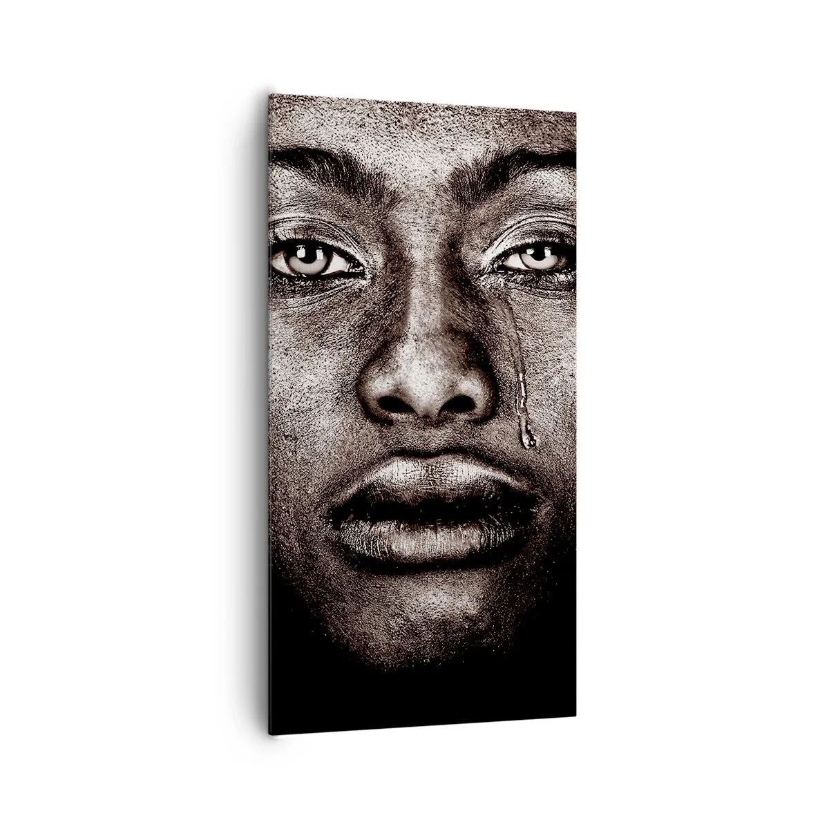 Canvas picture - One Tear - 65x120 cm