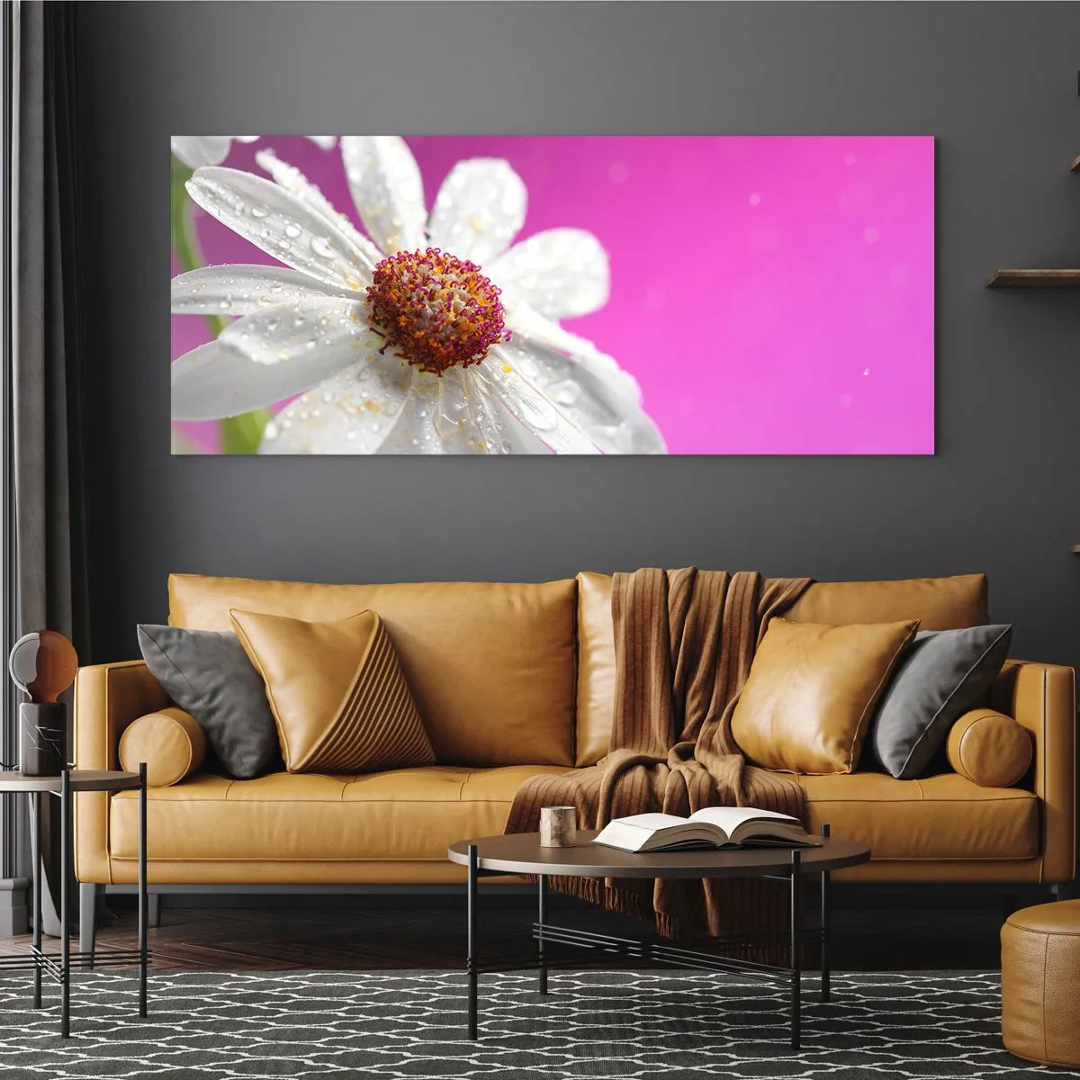 Glass picture - Modest in Its Beauty - 160x50 cm
