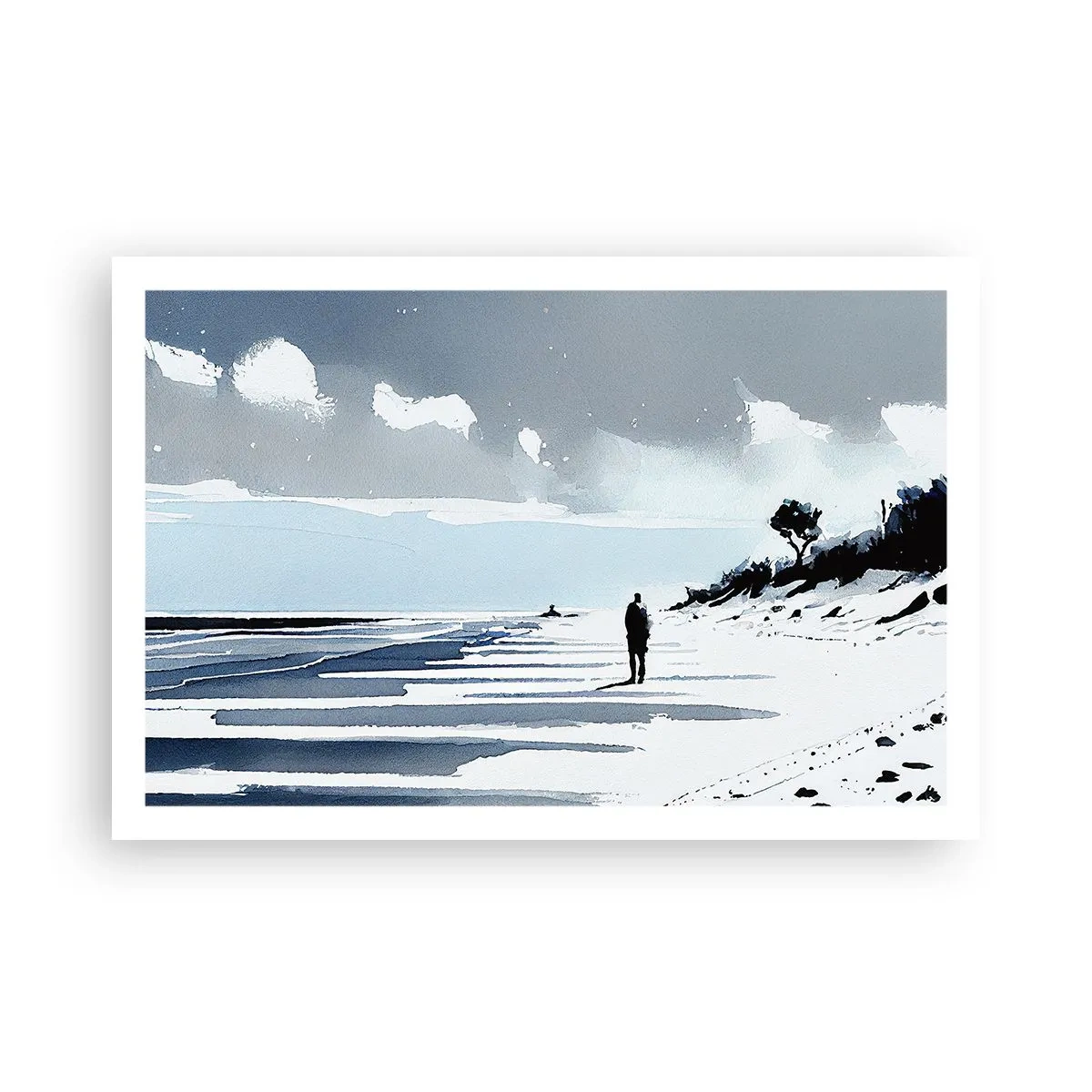 Poster - All Alone - 91x61 cm