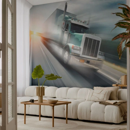 Custom Wallpaper Standard Eco - American Giant in the Rush - Truck, Automotive, Transport