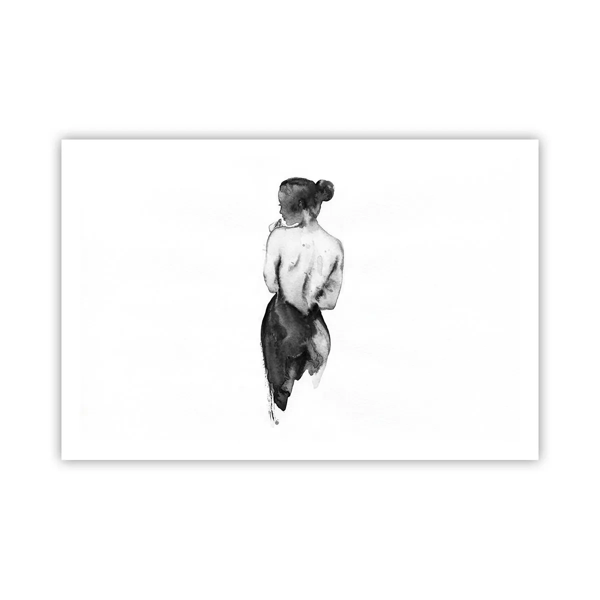 Poster - By Her Side the World Disappears - 91x61 cm