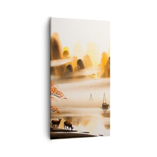 Canvas picture - Further than Far East - 55x100 cm