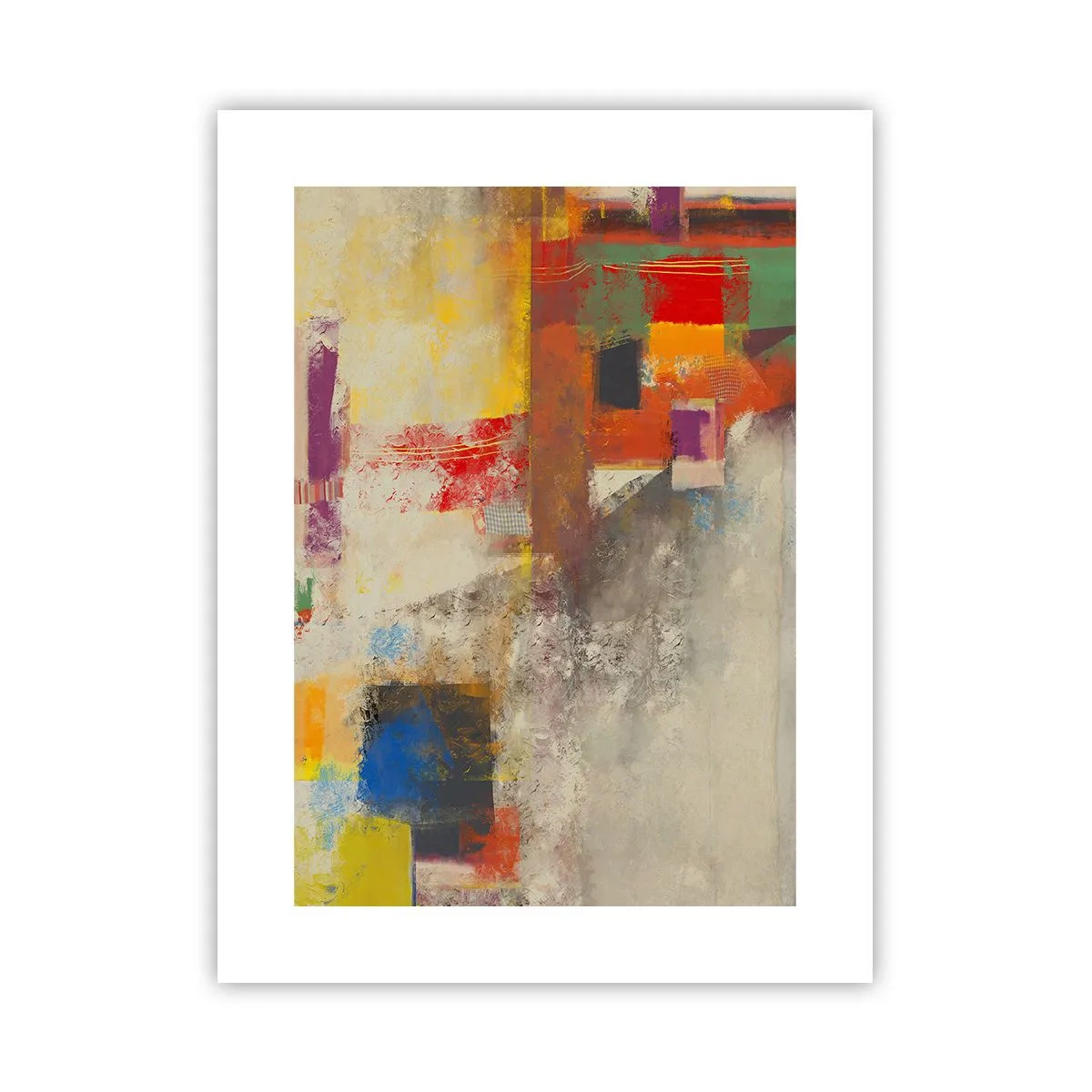 Poster - Geometry of Colours - 30x40 cm