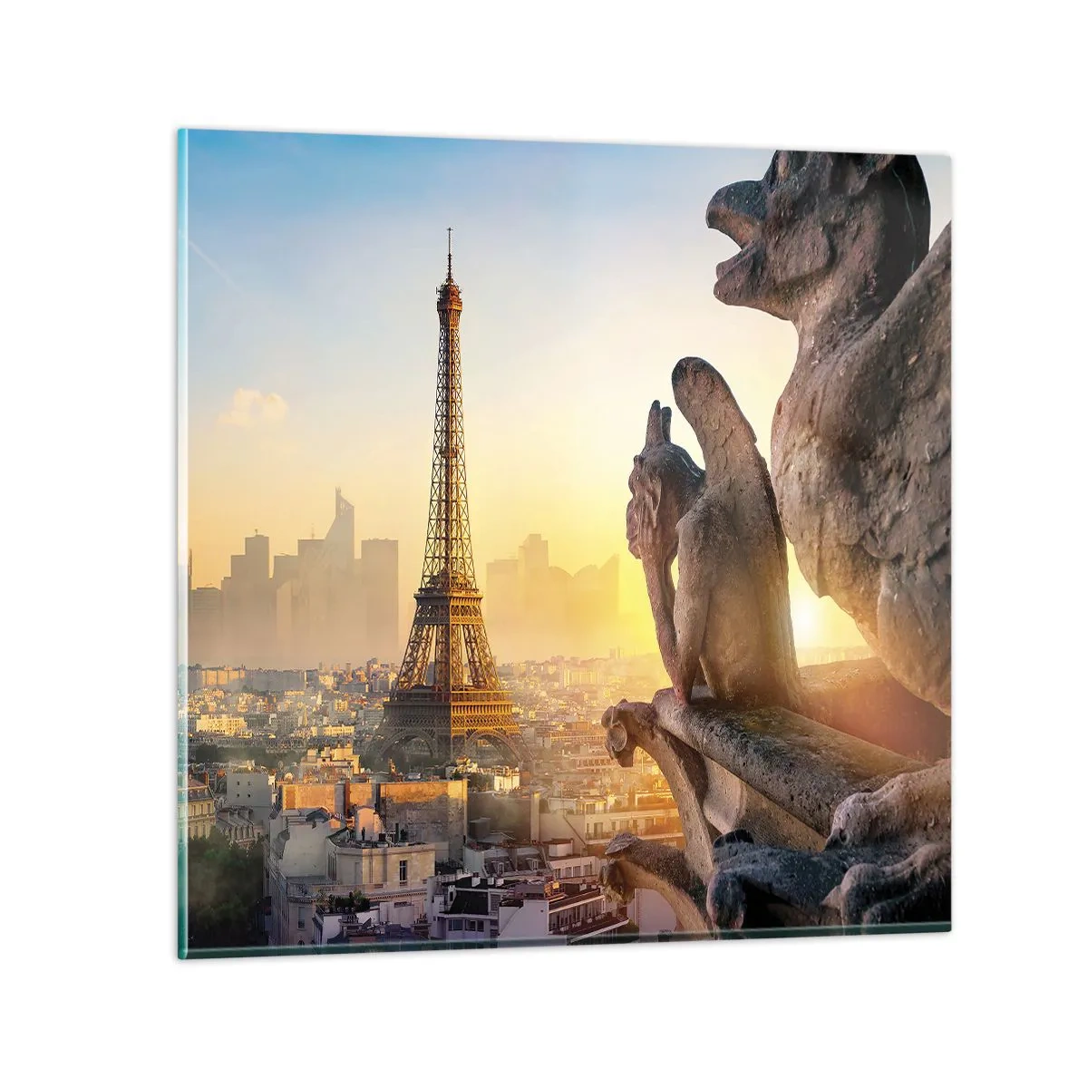 Glass picture - Much Has Changed… - 60x60 cm