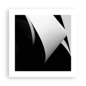 Poster - Planes of Light Emerging from the Shadow - 40x40 cm