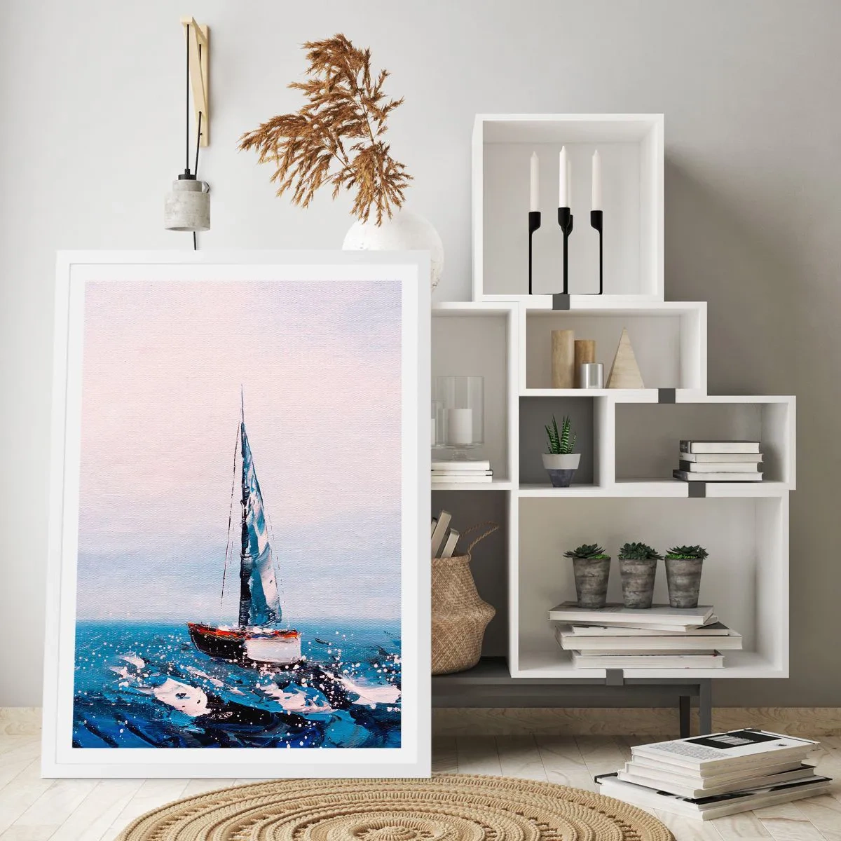 Poster in white frmae - Brotherhood of Wind - 40x50 cm