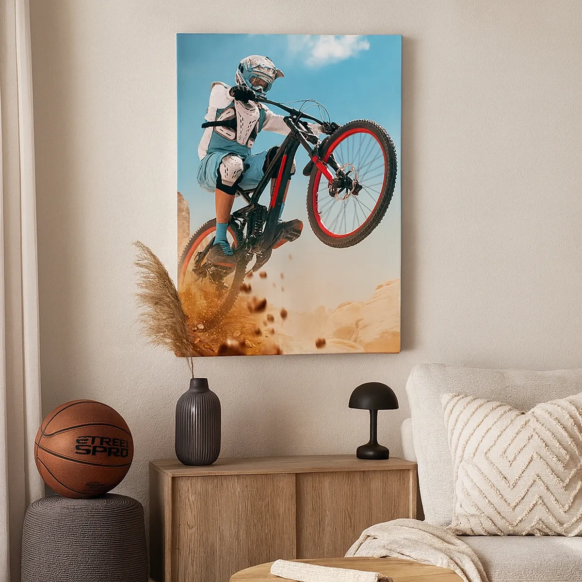 Canvas picture - Madness on Wheels - 50x70 cm