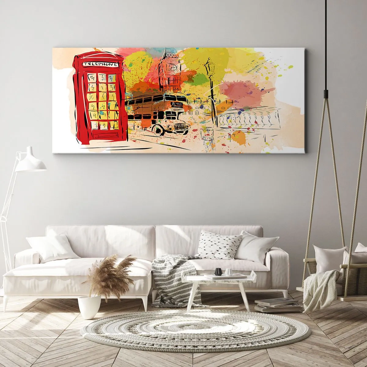 Canvas picture - City of Diversity - 120x50 cm