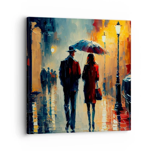Canvas picture - Urban Love Story - 30x30 cm