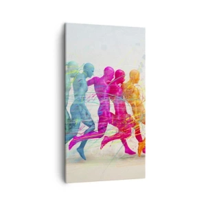 Canvas picture - Harmony of Movement - 45x80 cm