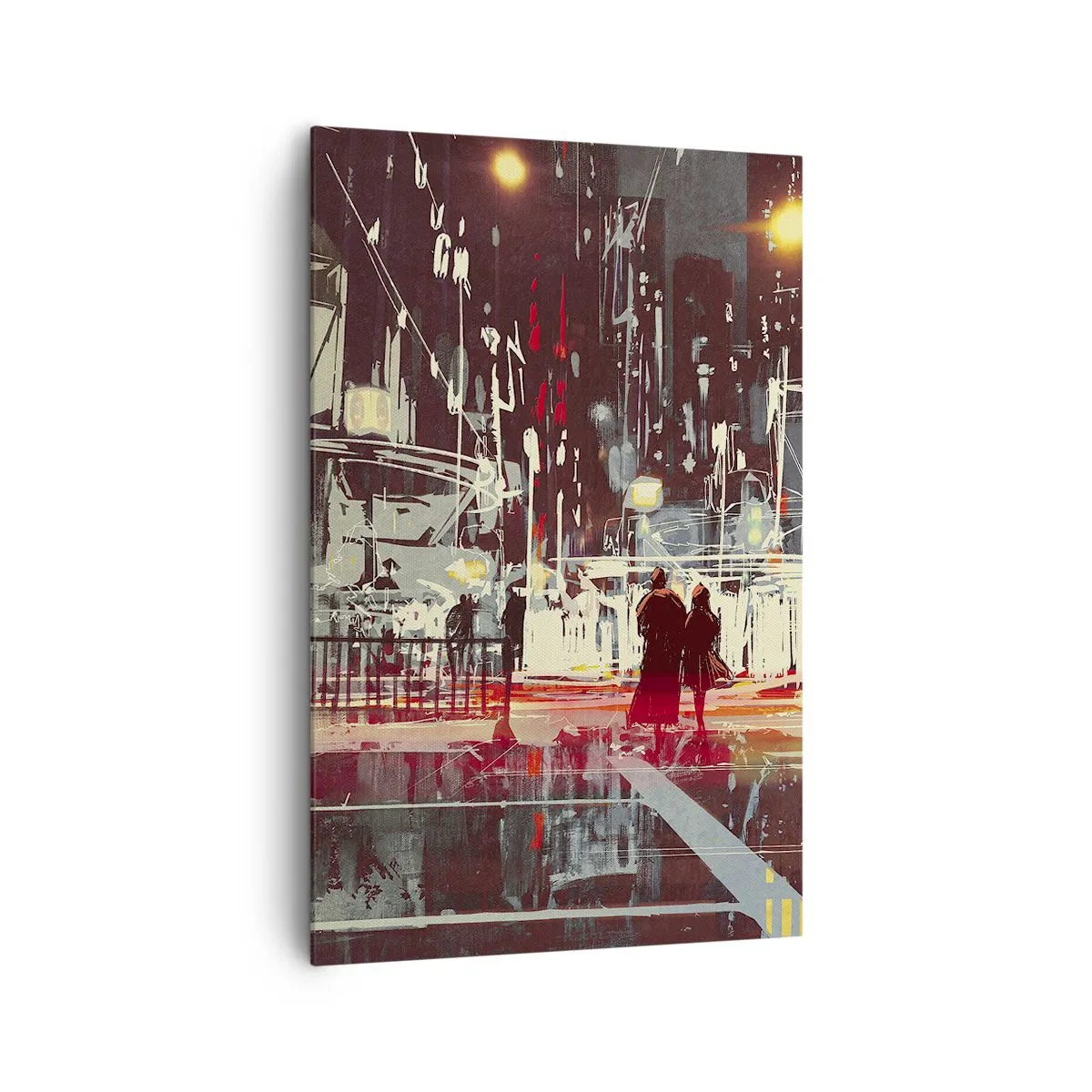 Canvas picture - Big City Trip - 80x120 cm