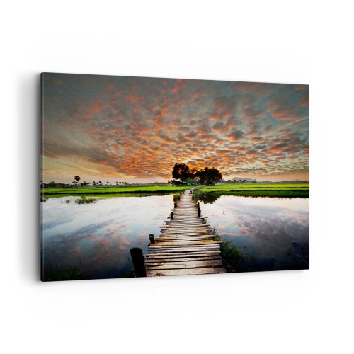 Canvas picture - Spread Your Arms and Breathe - 120x80 cm
