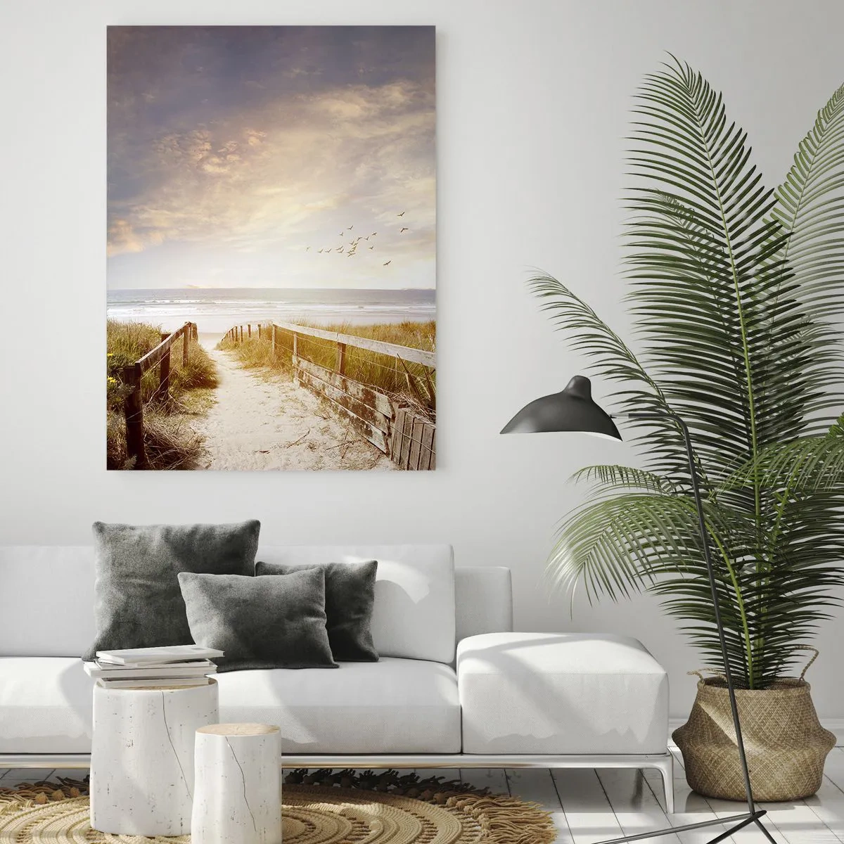 Glass picture - Space of Tranquility - 50x70 cm