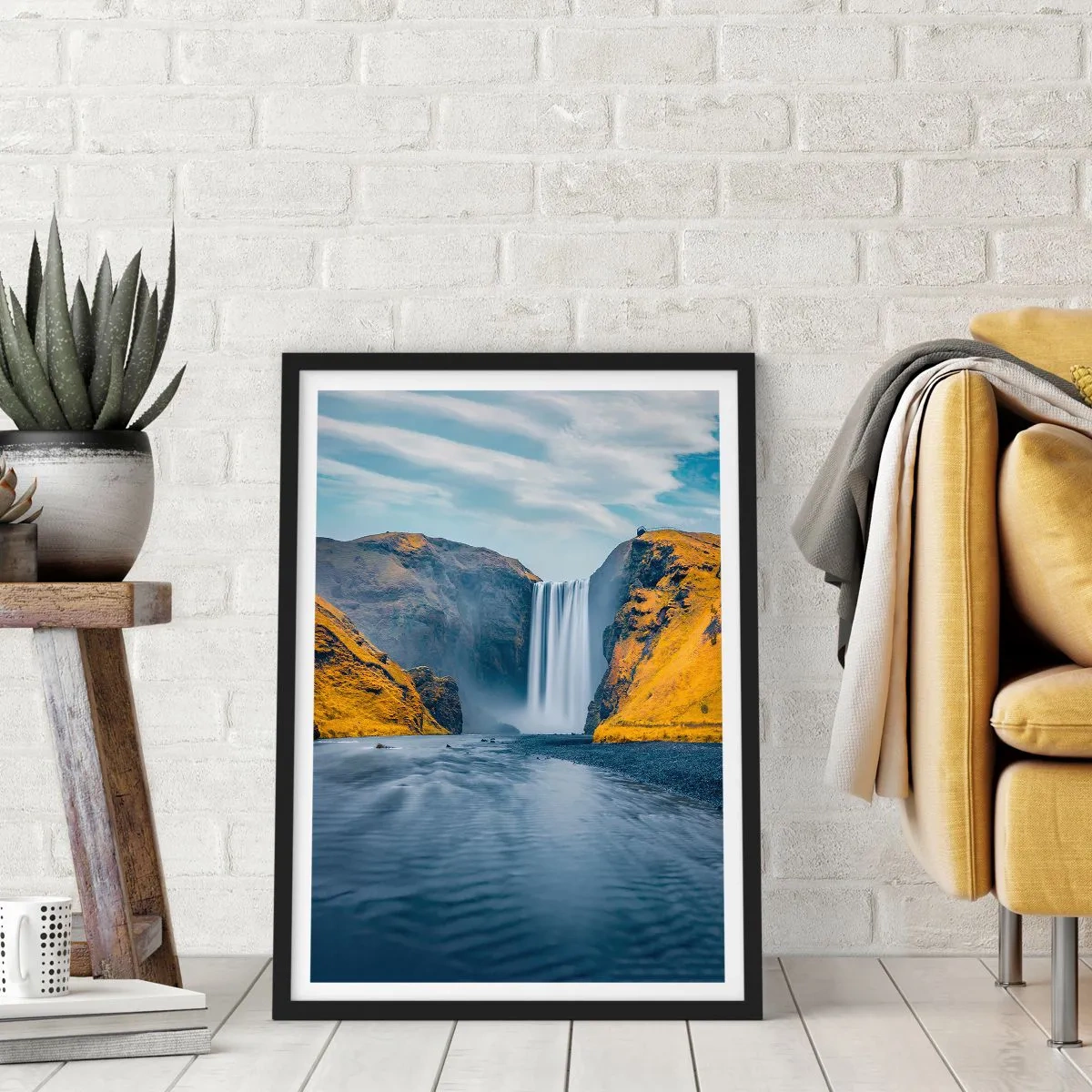 Poster in black frame - Eternal Being, Eternal Movement - 61x91 cm