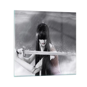 Glass picture - Beautiful and Dangerous - 40x40 cm